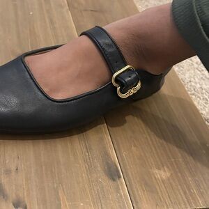 Sam Edelman Black Mary Jane Flats